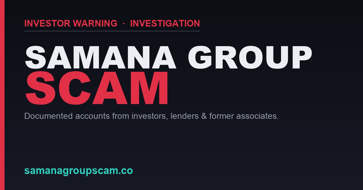 Preview image published by scamsamanagroup.co